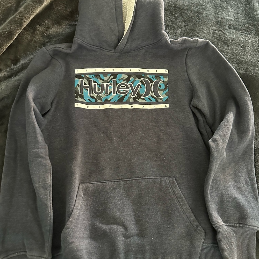 Hurley Fleece Hoodie youth large